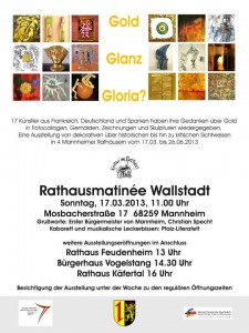 cartel expo colectiva Mannheim